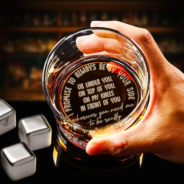 Personalized Engraved Whiskey Glass