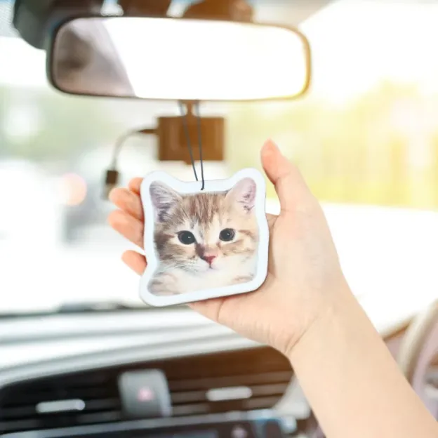 Custom photo air freshener, car ornament hanging