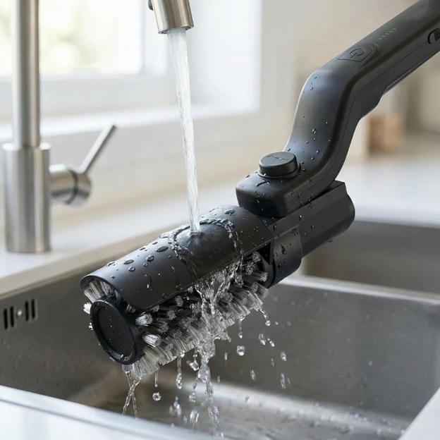 Electric BBQ Grill Cleaner