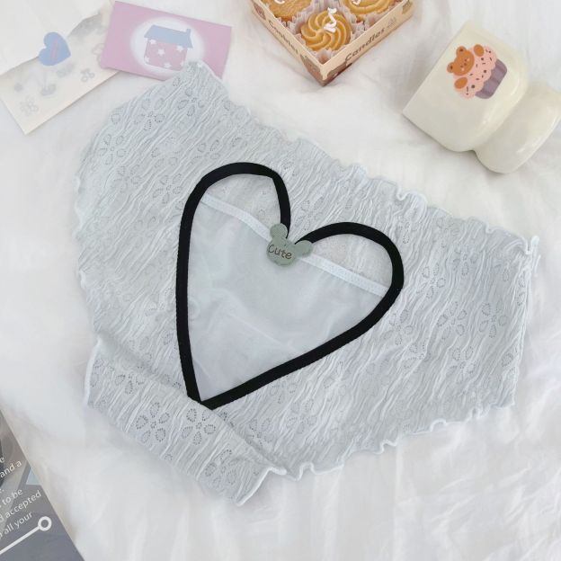 Girls' pure lace panties