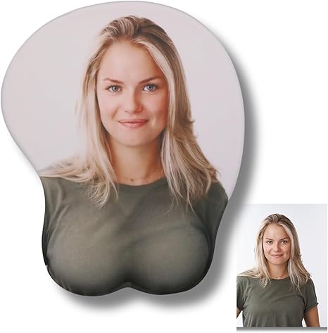 Custom personalized 3D mouse pad with armrests