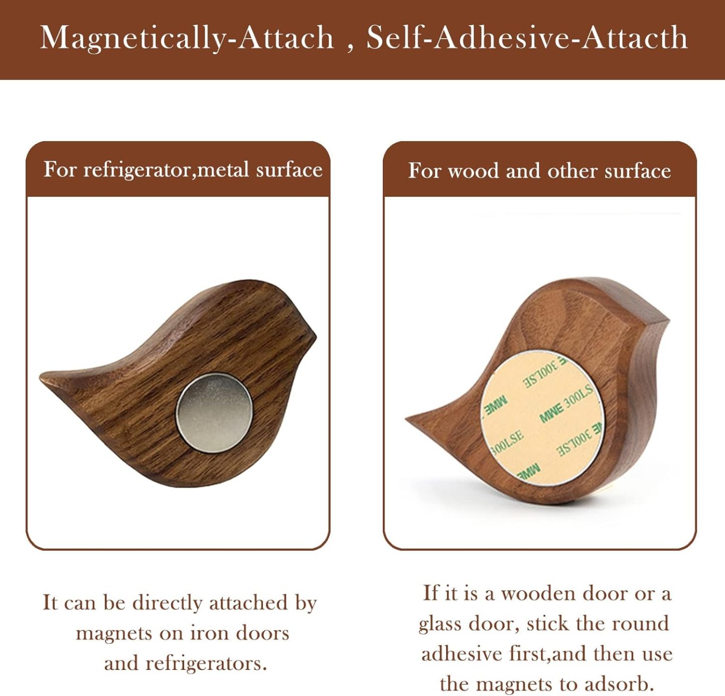 Decorative wooden bells/hanging bells