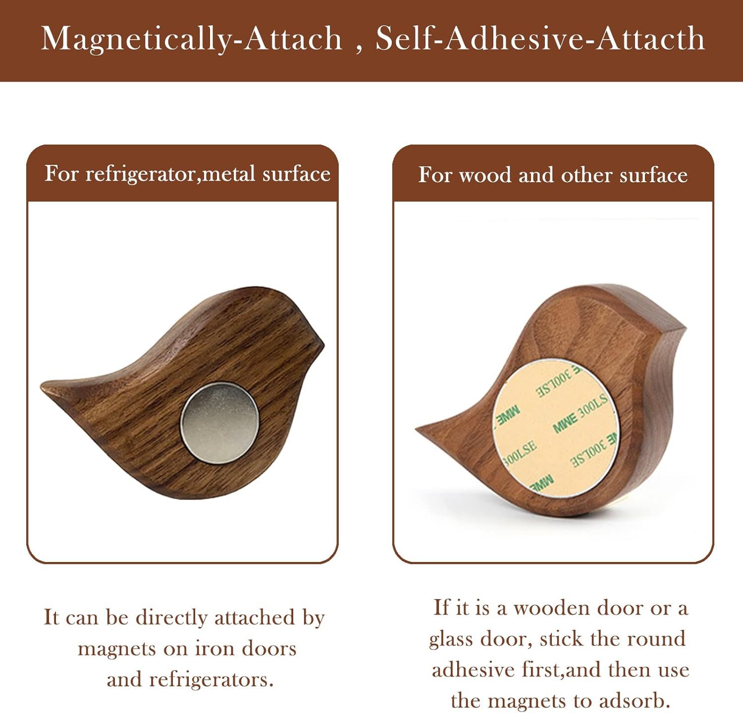 Decorative wooden bells/hanging bells