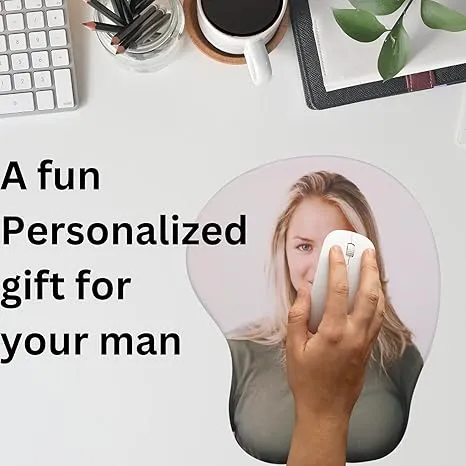 Custom personalized 3D mouse pad with armrests