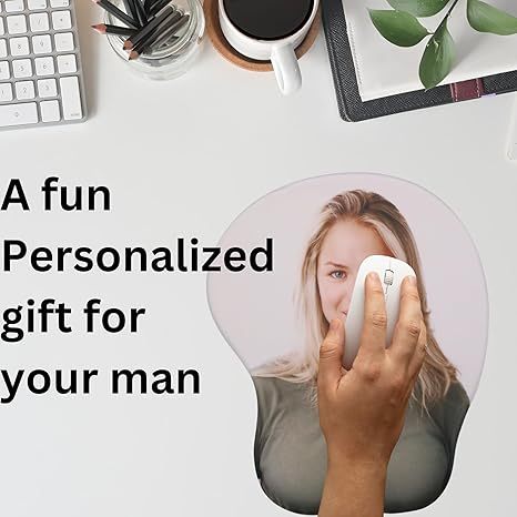 Custom personalized 3D mouse pad with armrests