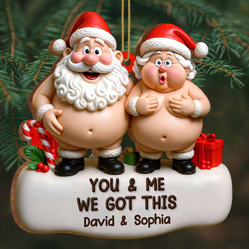 Santa Claus Custom Ornaments