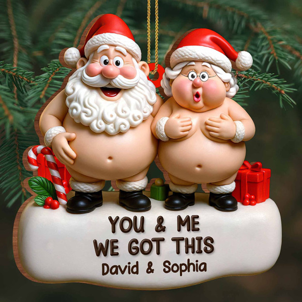 Santa Claus Custom Ornaments