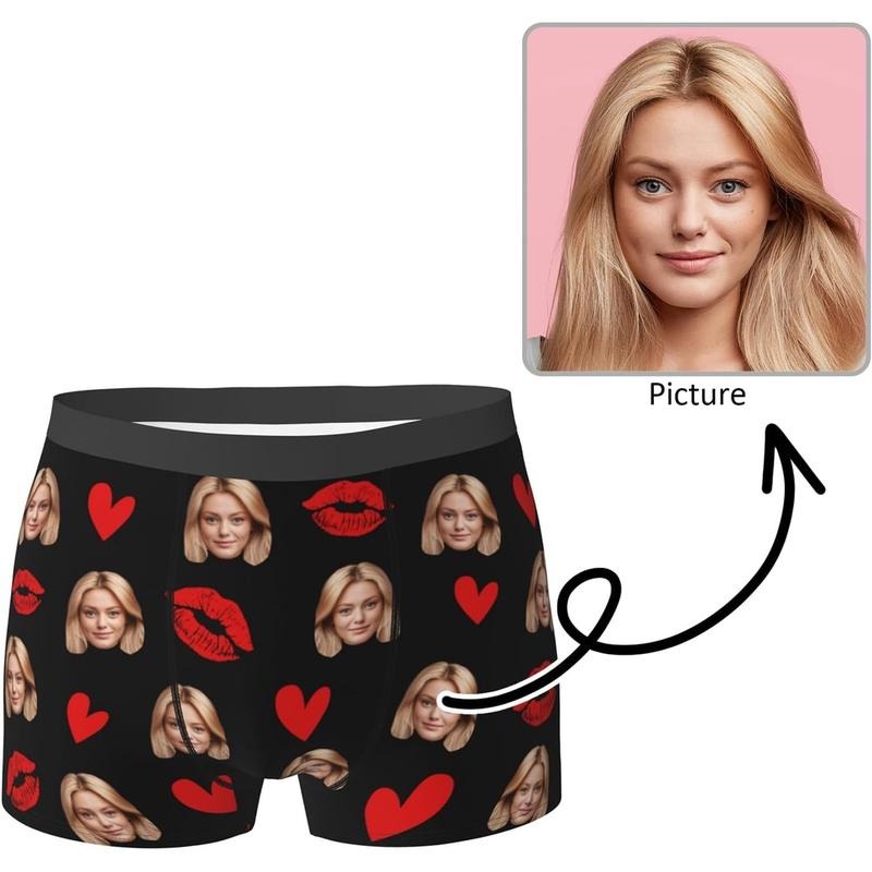 Custom portrait men's underwear