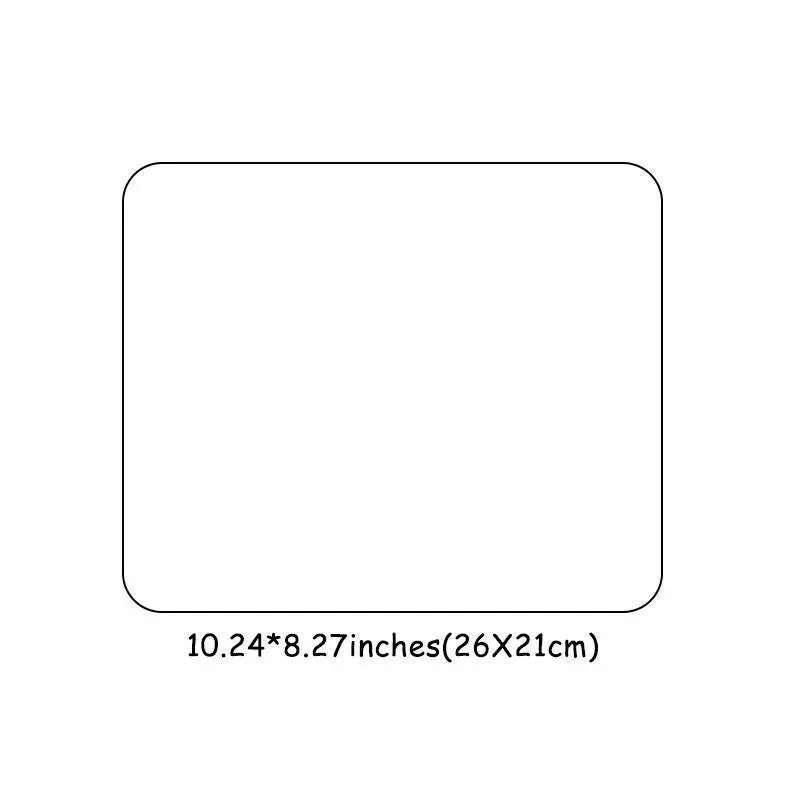 Humorous Expression Design Square Mouse Pad