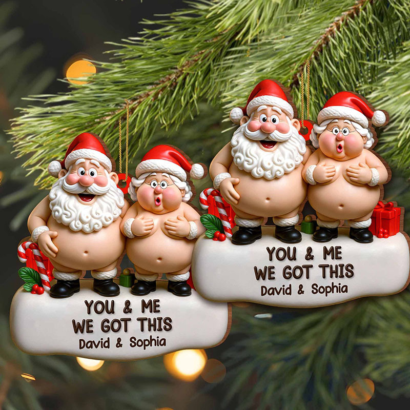 Santa Claus Custom Ornaments