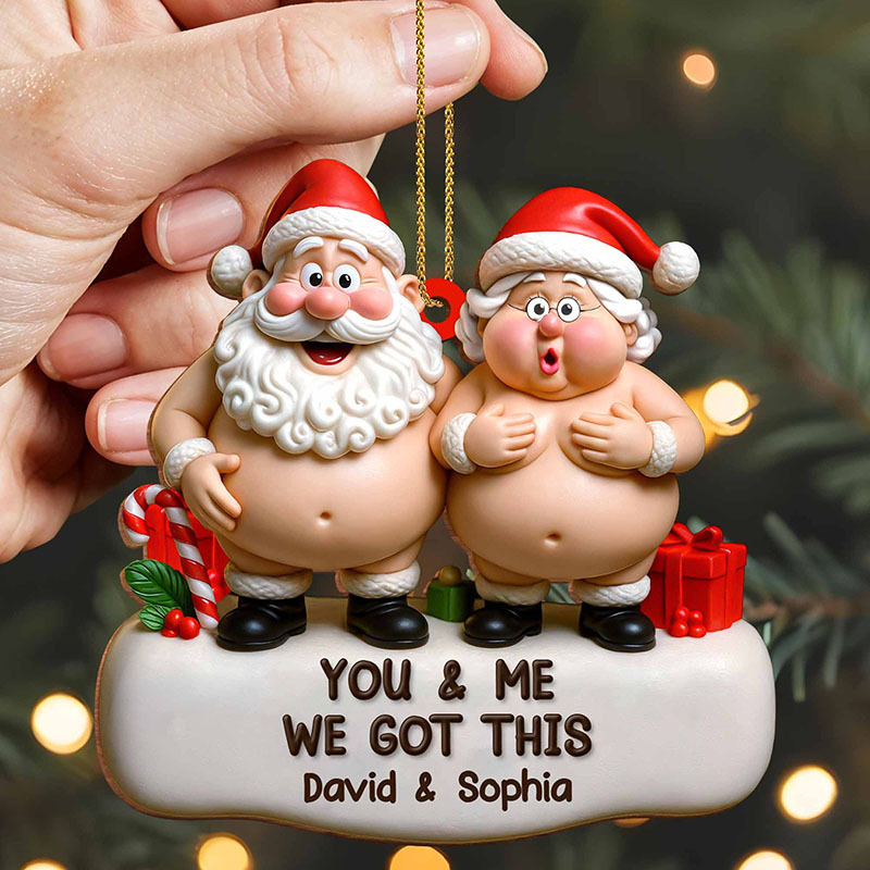 Santa Claus Custom Ornaments