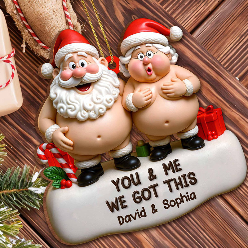Santa Claus Custom Ornaments