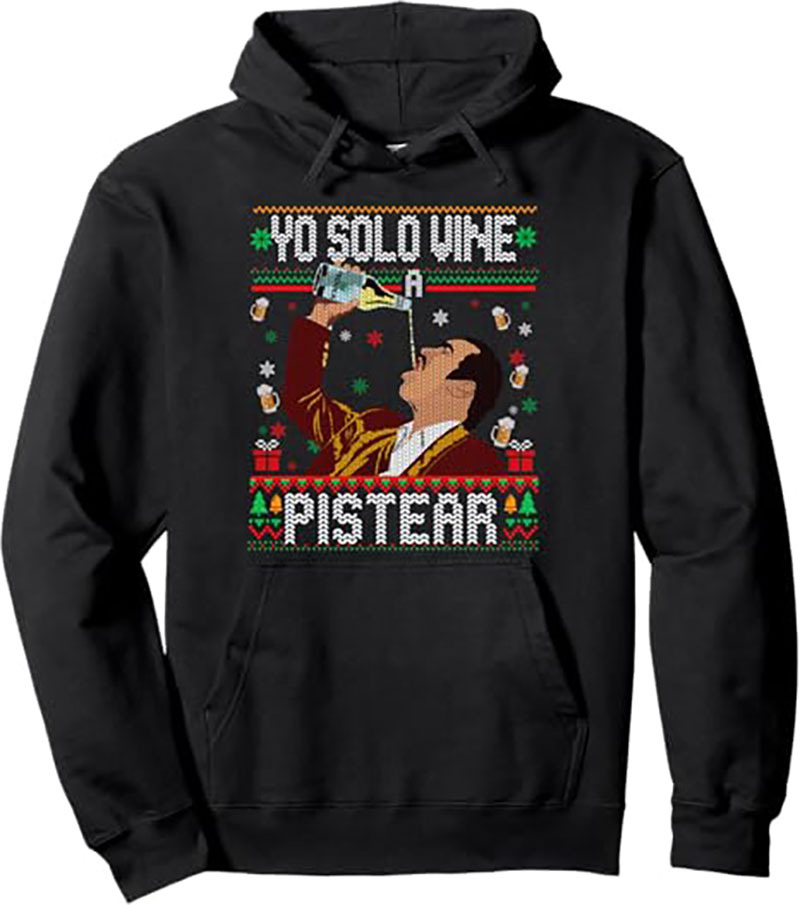 Christmas Sweatshirt – Funny Fiesta Drinking Holiday Pullover