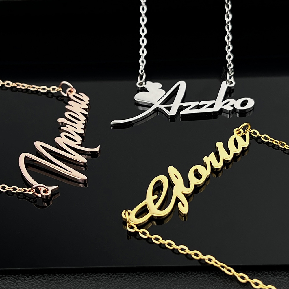 Signature Charm Name Necklace