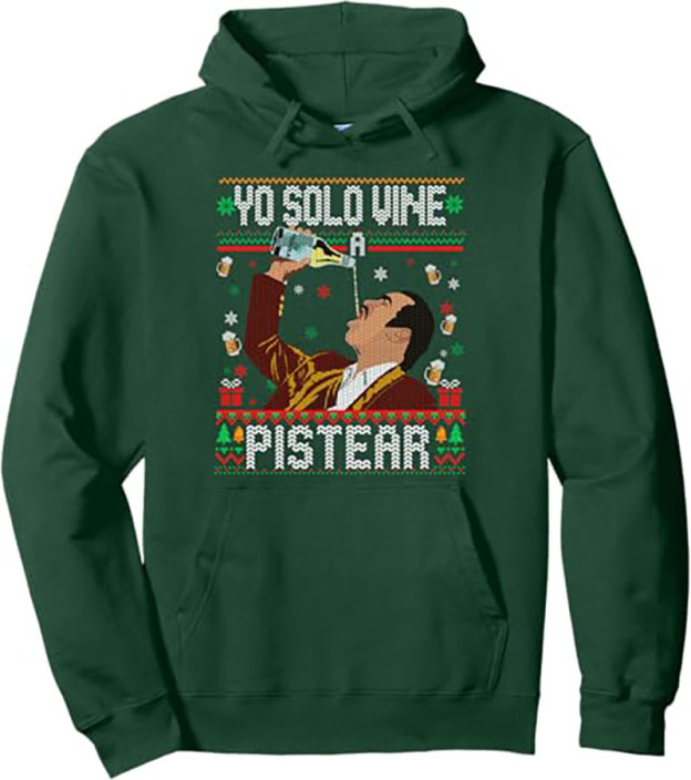 Christmas Sweatshirt – Funny Fiesta Drinking Holiday Pullover