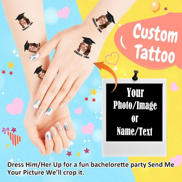 Customized face tattoos