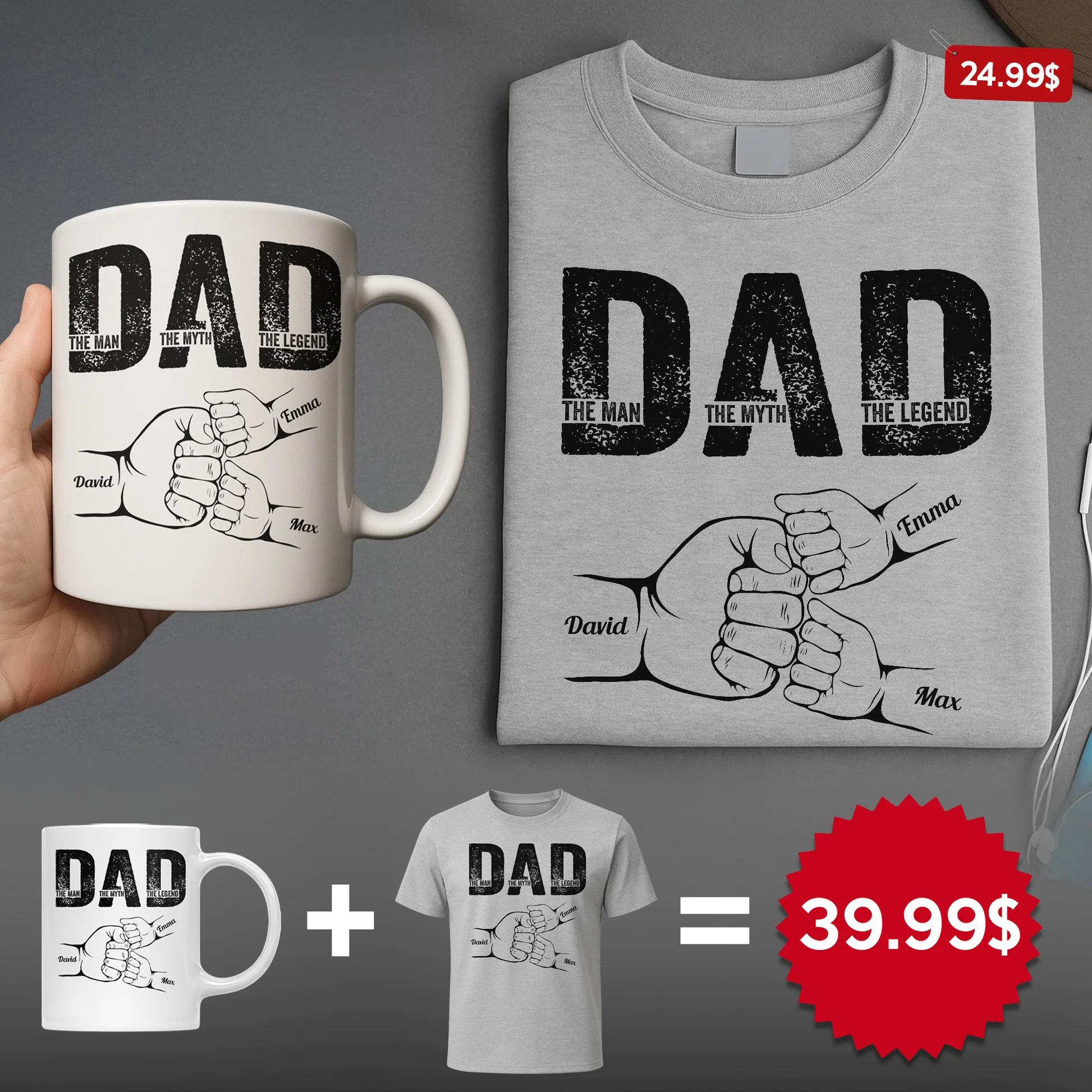 Father's Day Personalized Shirt