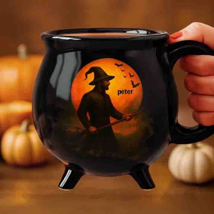 Custom Witches Cauldron Coffee Mug