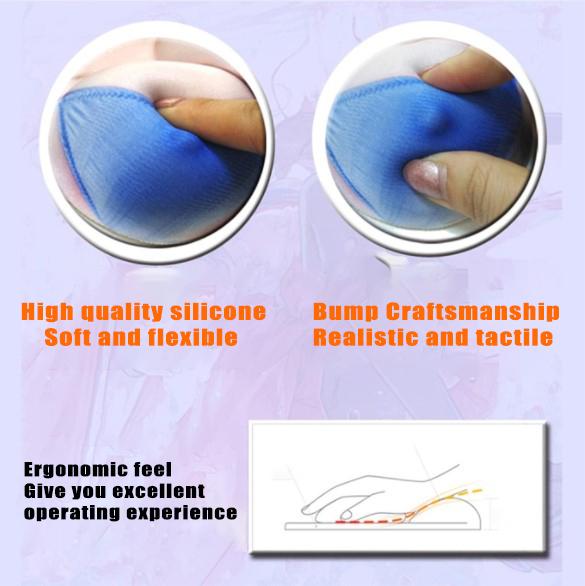 Preview version custom photo 3D mouse pad with armrest