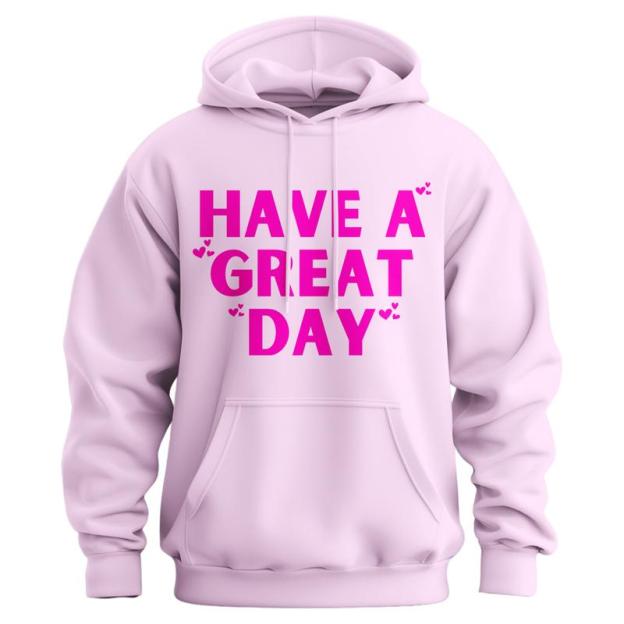 Have A Great Day Middle Finger Hoodie