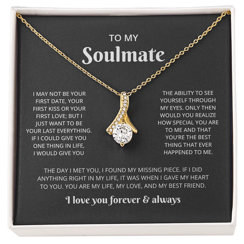 To My Soulmate Necklace