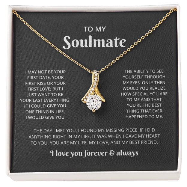 To My Soulmate Necklace