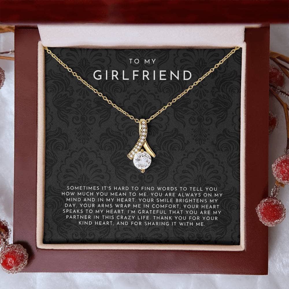 To My Girlfriend Necklace