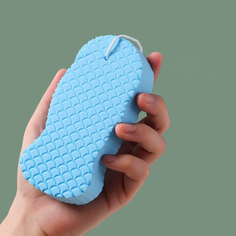 3D Textured Sponge Bath Scrubber