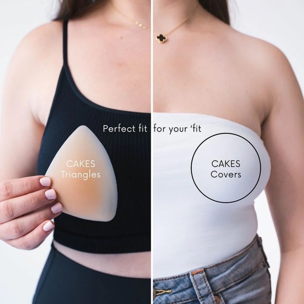 Triangle Silicone Swimsuit Bikini Anti-Bump Patch