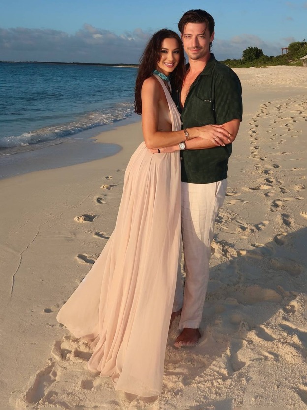 Halter Hollow Out Backless Low Cut Beach Dress