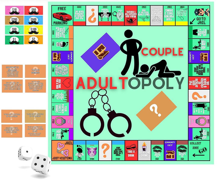 Adult Monopoly Board