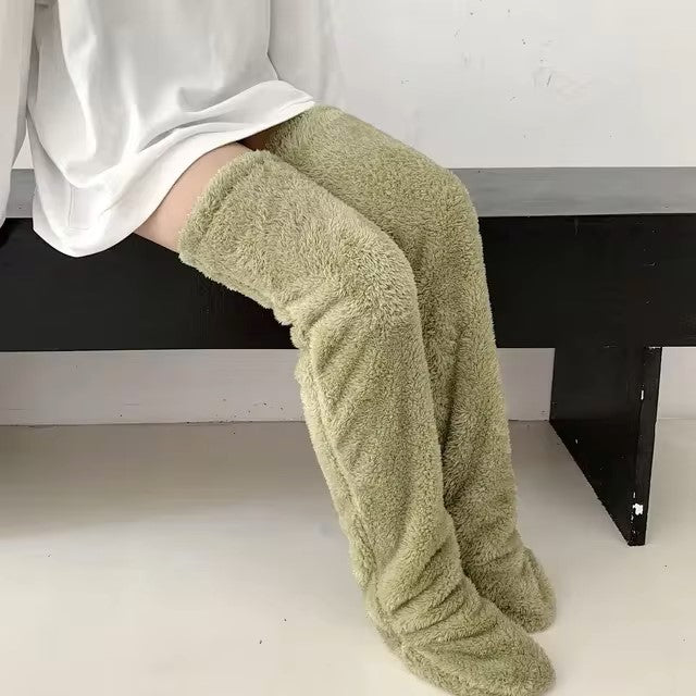 Long Fuzzy socks