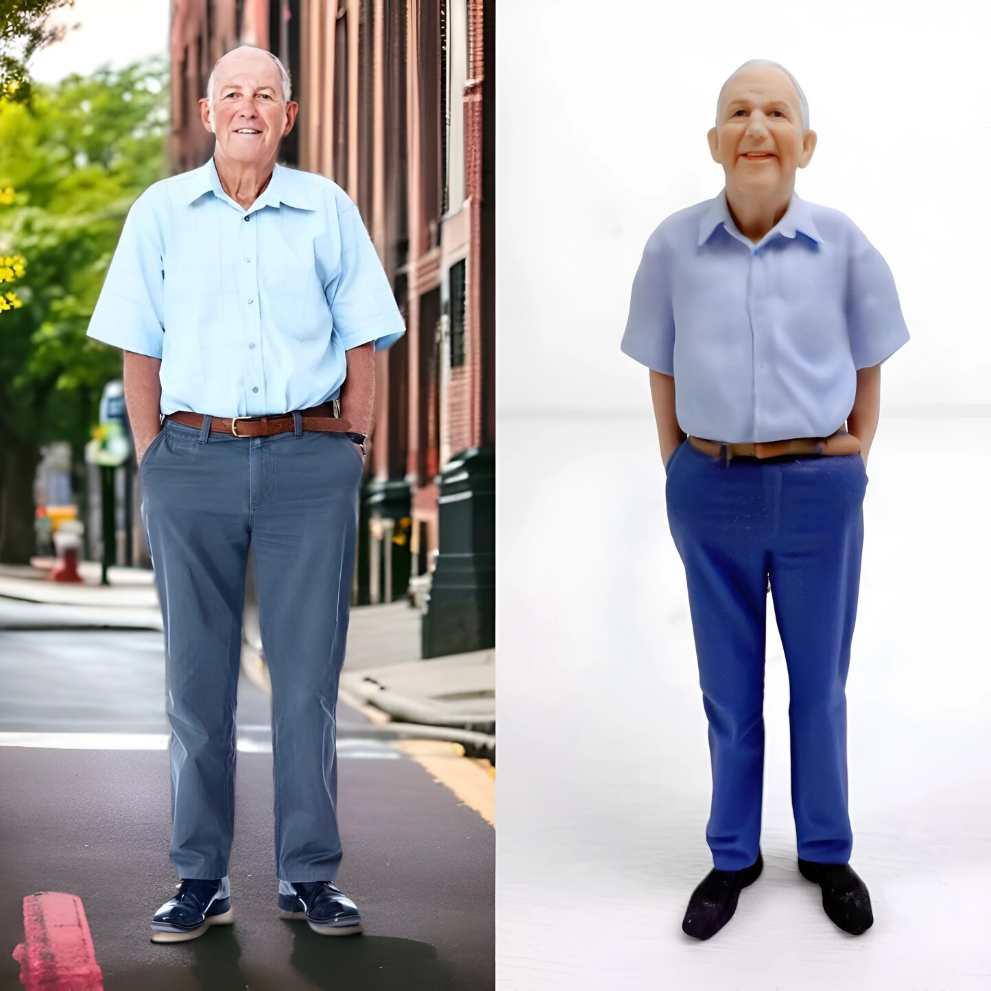 Personalized 3D Printed Life Size Model