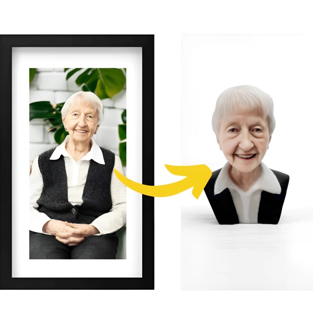 Personalized 3D Printed Life Size Model