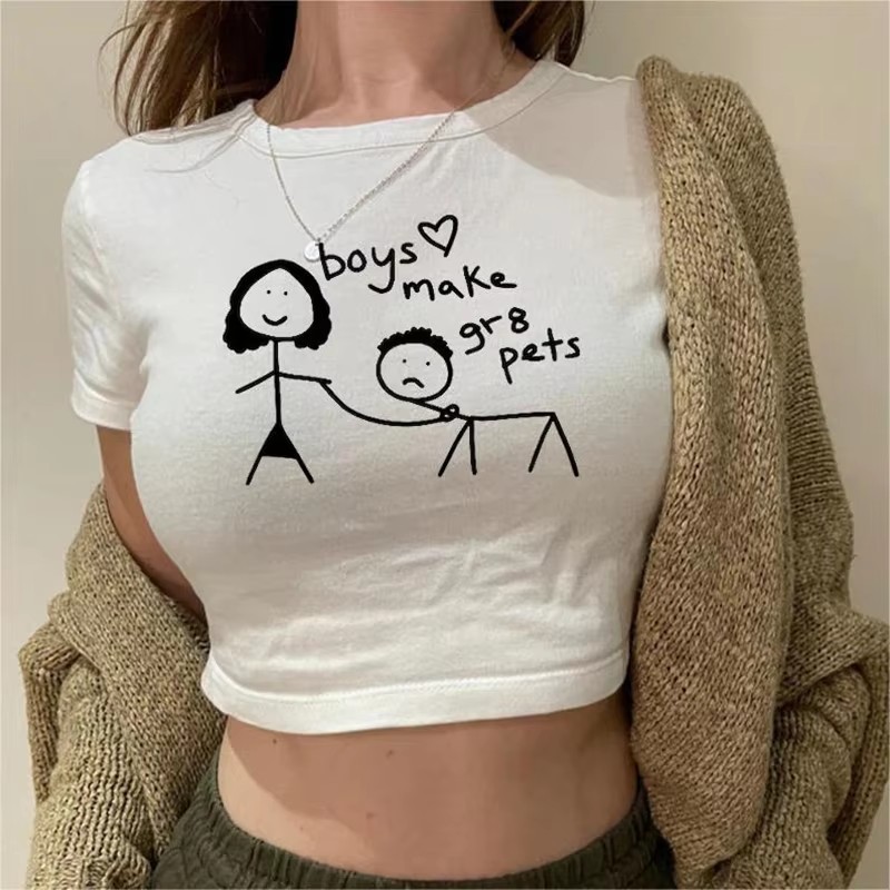 Matchmaker Letter Print T-Shirt