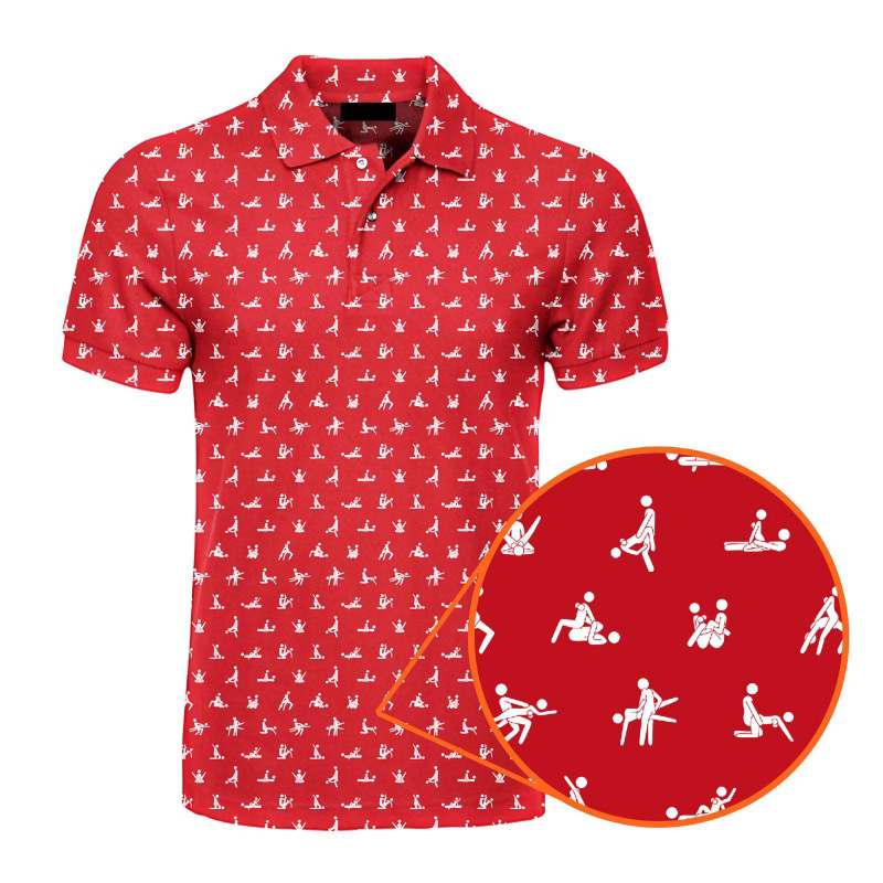 Sex Education Tinder Fun Golf Polo Shirt