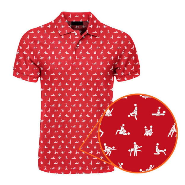 Sex Education Tinder Fun Golf Polo Shirt