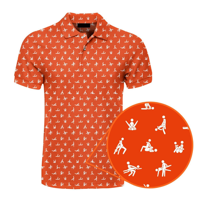 Sex Education Tinder Fun Golf Polo Shirt