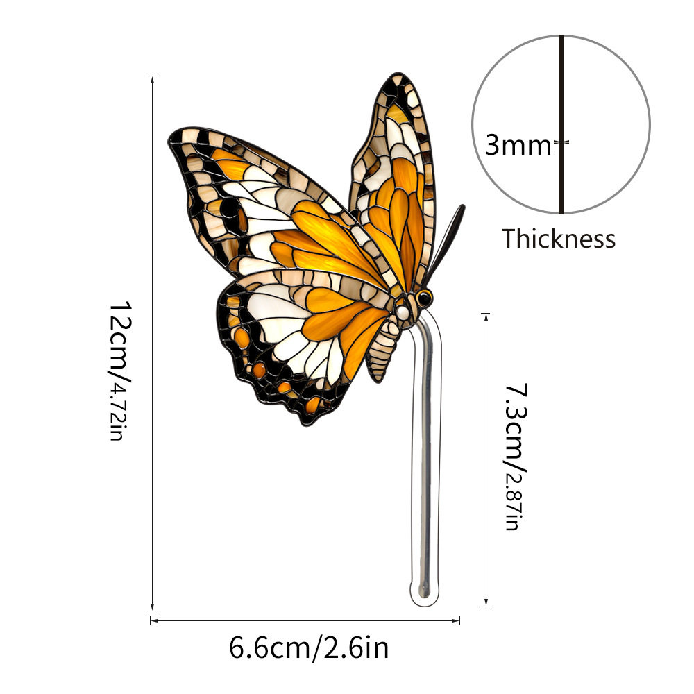 Stained Glass Cardinal Planter Decoration Gift for Mom Gift for Bird Lovers Mother's Day Gift Farmhouse Deco