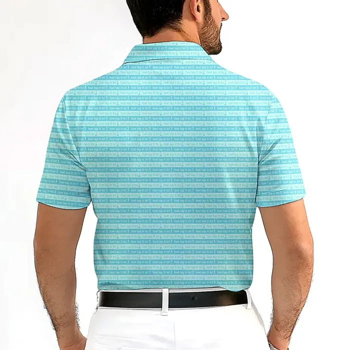 3d printed polo shirt short sleeve t-shirt for men