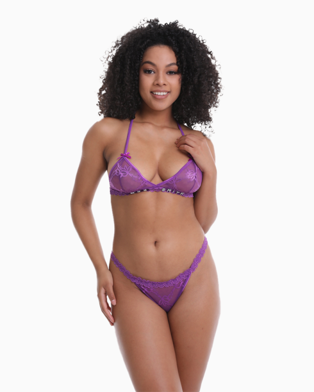 Seductive Name Thong Set