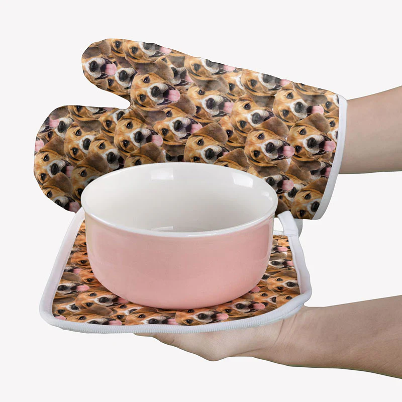 Personalized Oven Mitts