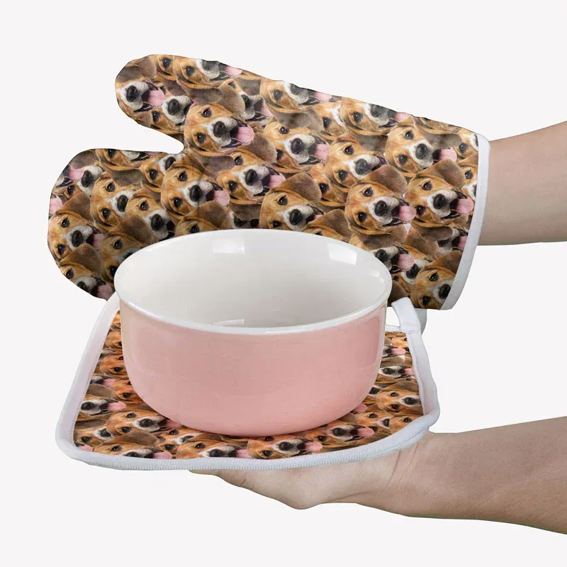 Personalized Oven Mitts