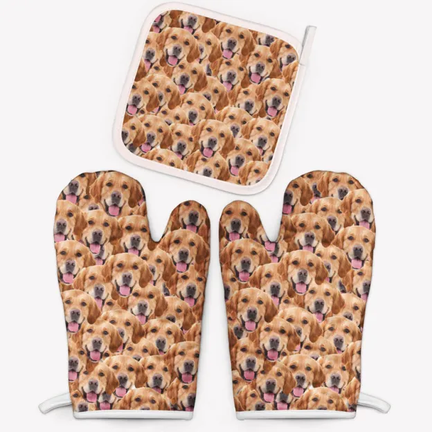 Personalized Oven Mitts