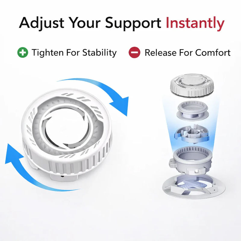 Professional knee brace, using compression technology