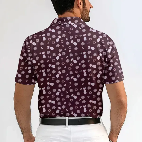 Party themed polo shirt