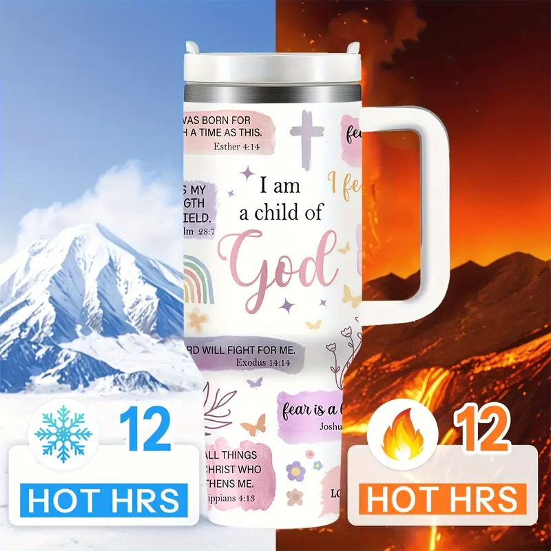 Travel Tumbler—Ideal for use in vehicles, outdoor activities, and daily hydration