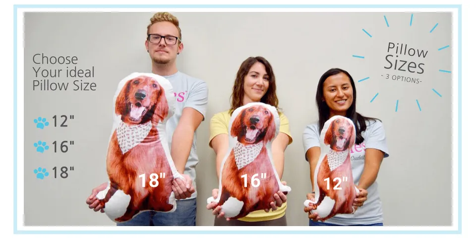 Pillow of your pet from a picture