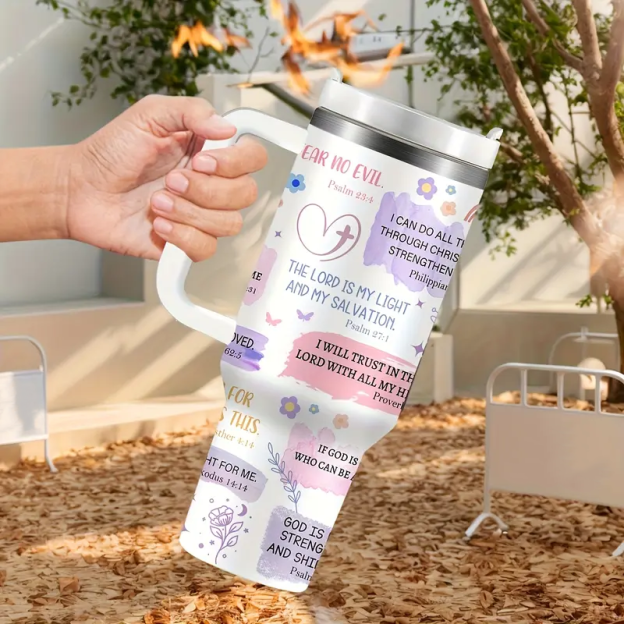 Travel Tumbler—Ideal for use in vehicles, outdoor activities, and daily hydration