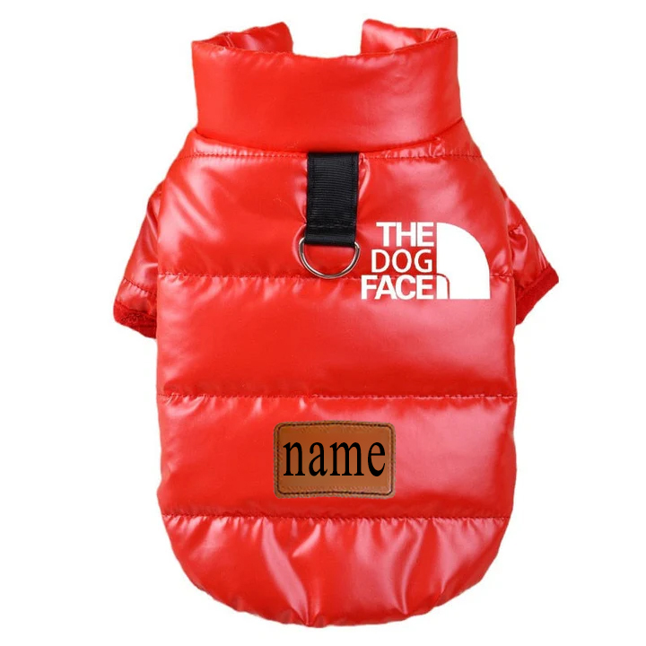 Customized Pet Warm Down Coat